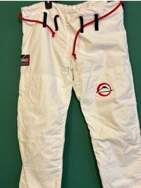 fuji w0  white gi pants   superaito